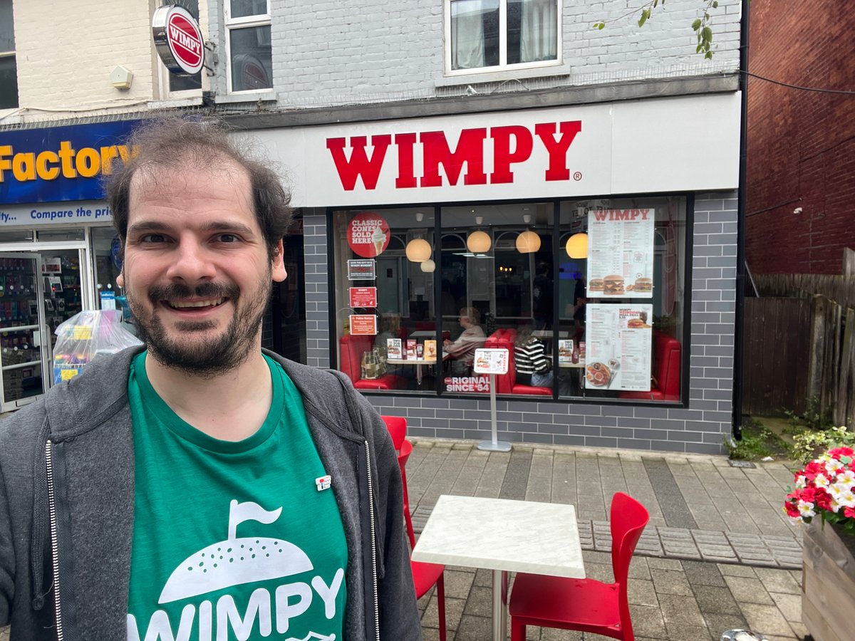 Eating challenge: Leeds man is touring every Wimpy fast food restaurant in the UK