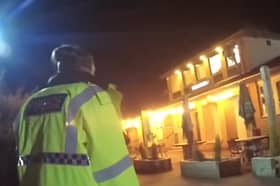 Man throws tiles from pub roof causing £8K worth of damage in Rainworth, Nottinghamshire.