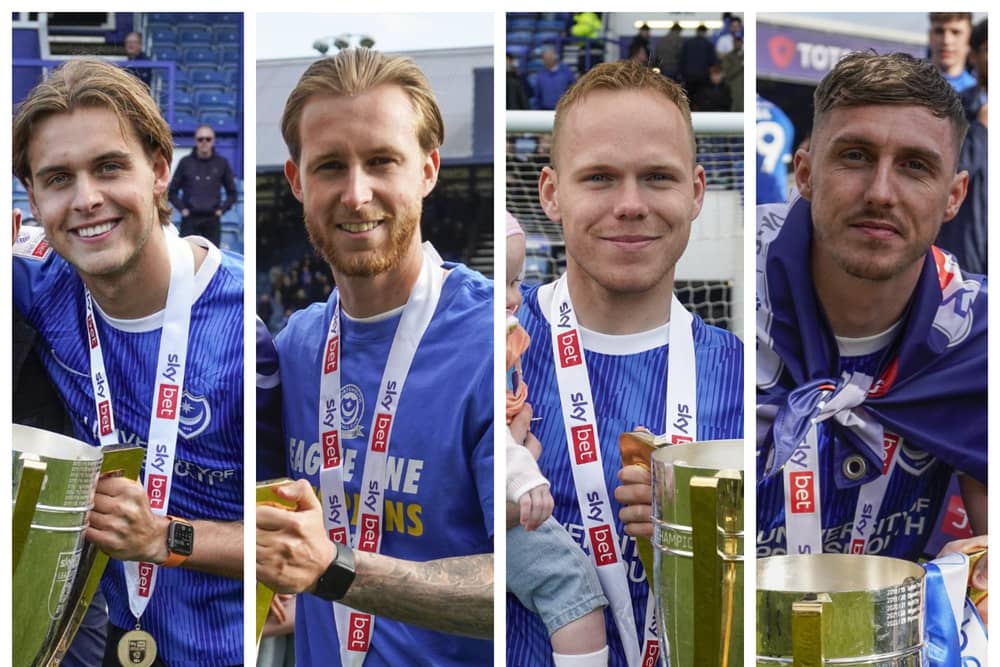 From left to right: the futures of Ryley Towler, Ben Stevenson, Anthony Scully and Gavin Whyte are under the microscope.