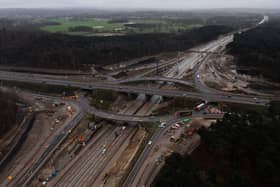 This is the third of five full weekend closures of the M25 to take place with a further two due later this year.