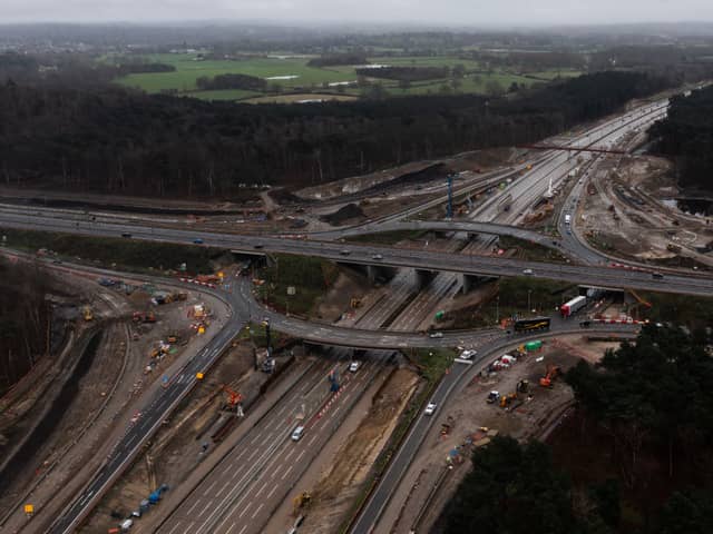 This is the third of five full weekend closures of the M25 to take place with a further two due later this year.