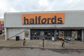 Halfords in Waterlooville will be closing down permanently. 