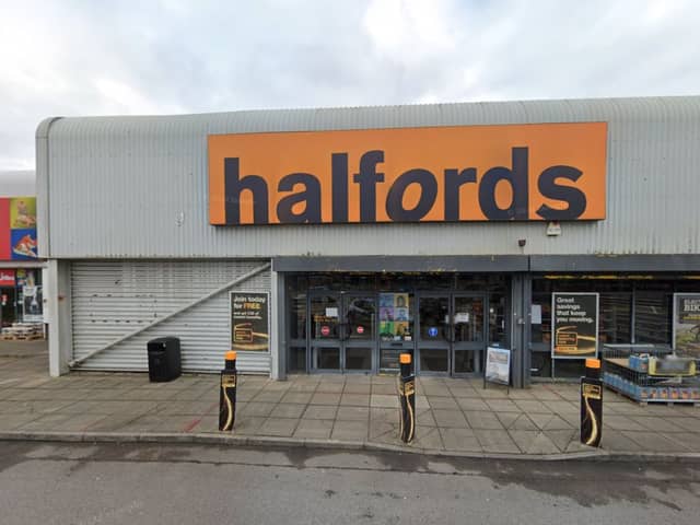 Halfords in Waterlooville will be closing down permanently. 