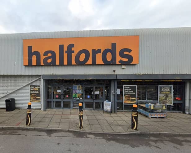 Halfords in Waterlooville will be closing down permanently. 