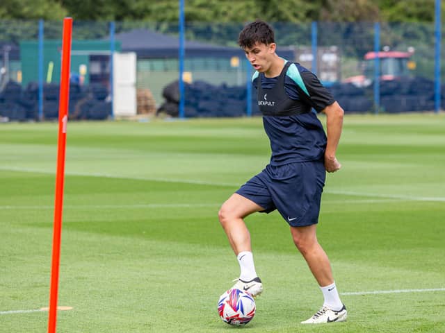 Pompey defender Tom McIntyre has a slight injury concern. Picture: Habibur Rahman