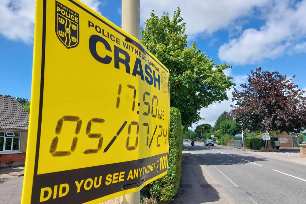Police are calling for witnesses after a man in his 70s suffered serious injuries after being hit by a car in Denmead.