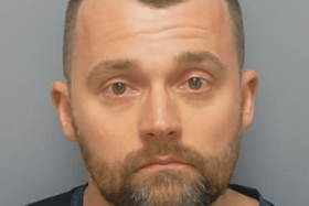 Steve Blackthorne, 38, of Winchester, has been sentenced after leaving graphic images of children aboard trains in Hampshire. Picture: British Transport Police
