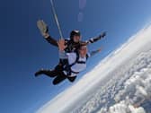 Georgia Bettam has taken to the skies (July 13) to raise money for the charity, Teenage Cancer Trust, in memory of her friend Jack Beames. 