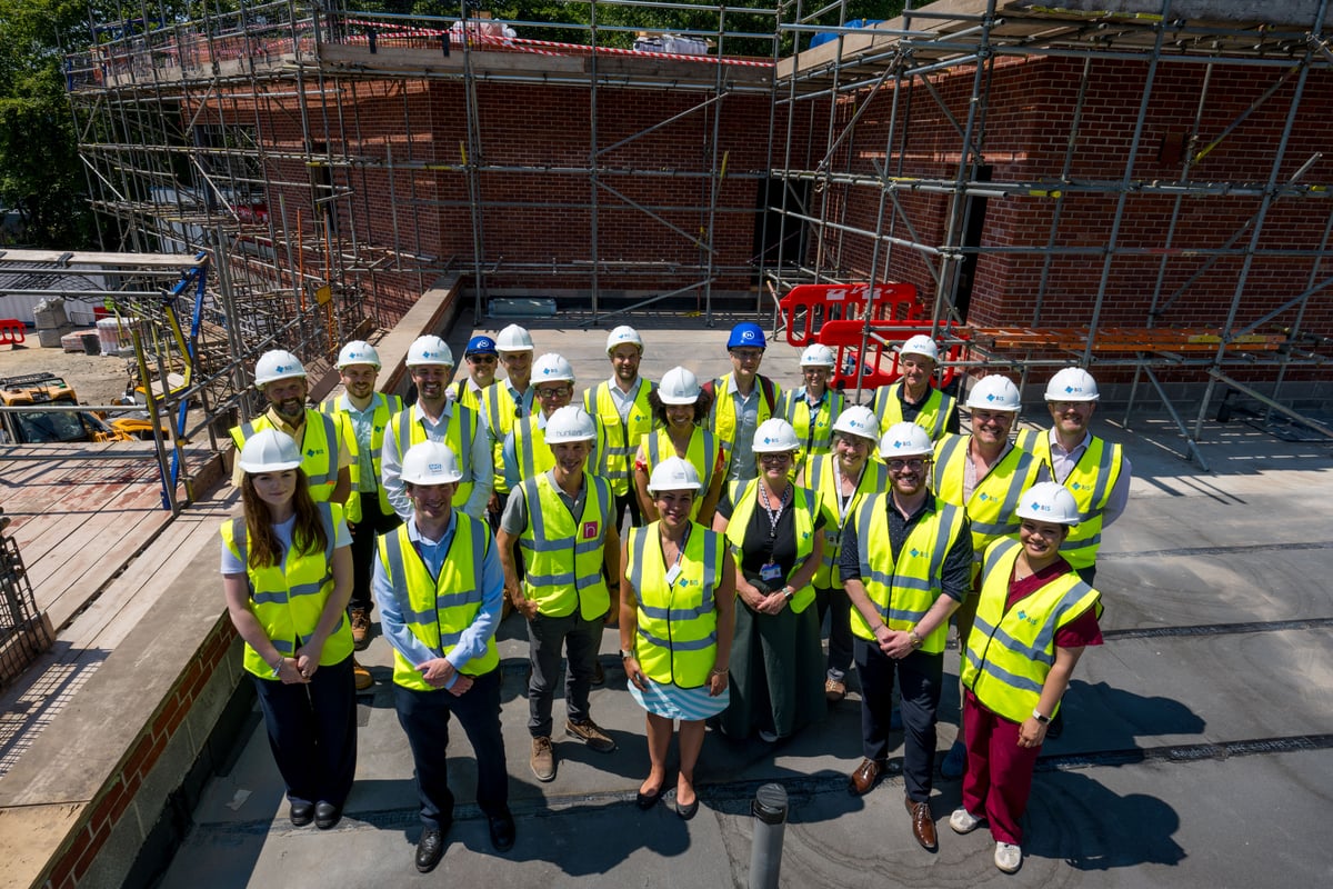 New Portsmouth GP surgery reaches milestone as building work progresses at Cosham's Highclere Medical Centre