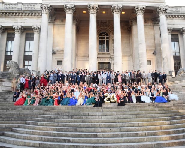 Students at King’s Academy Brune Park have celebrated their prom in style. The event took place at Guildhall on July 2, 2024.