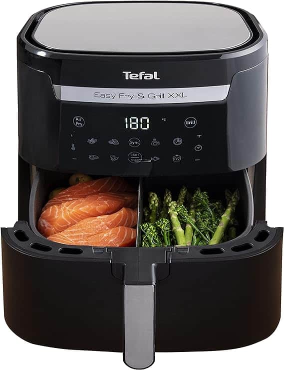 Tefal 2-in-1 air fryer and grill. Photo: Amazon