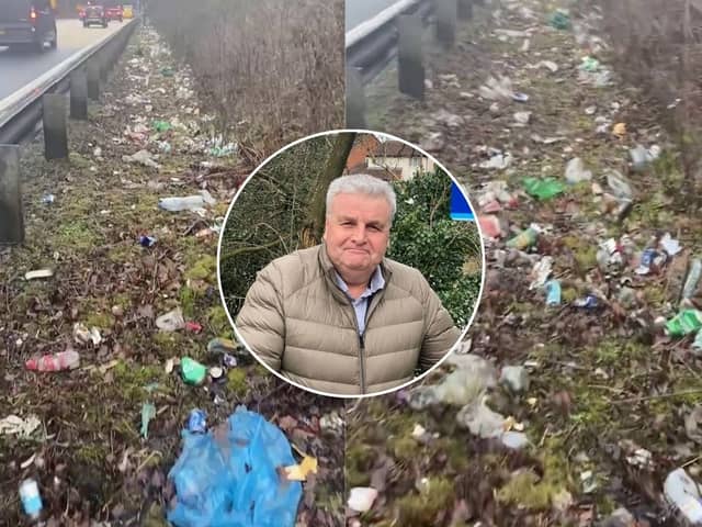 Clean Up Britain founder John Read wants more to be done about motorway litter