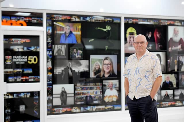 The exhibition is the brainchild of Fareham photographer Innes Marlow