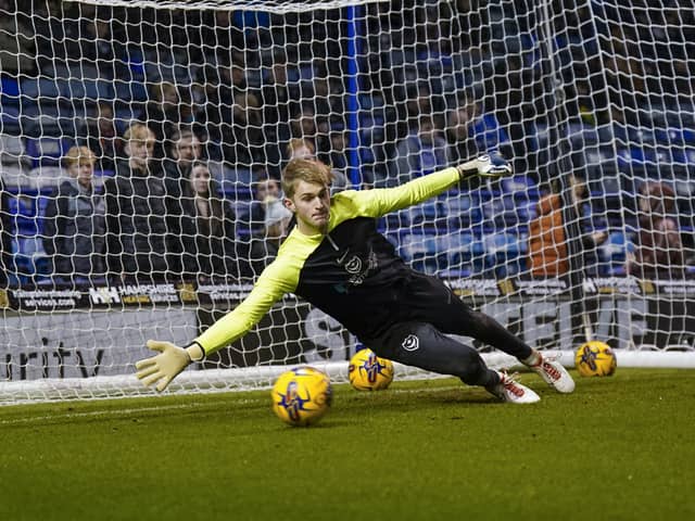 Pompey keeper Toby Steward has joined Tonbridge Angels on loan for the season. Pic: Jason Brown/ProSportsImages