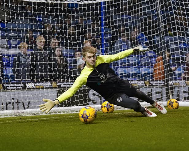 Pompey keeper Toby Steward has joined Tonbridge Angels on loan for the season. Pic: Jason Brown/ProSportsImages