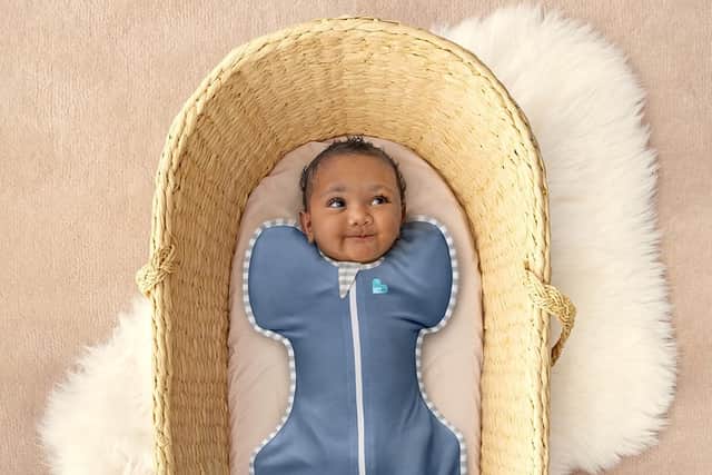 A baby sleeping bag is among the bargains on offer