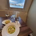 The Lightship, Haslar Marina, has a range of delicious meals to choose from. 
I opted for the agnolotti and it was sublime. 