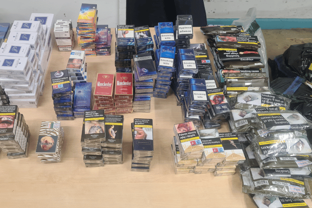A large haul of illegal cigarettes, vapes and tobacco products have been found in raids across the North End and Fratton areas of Portsmouth.