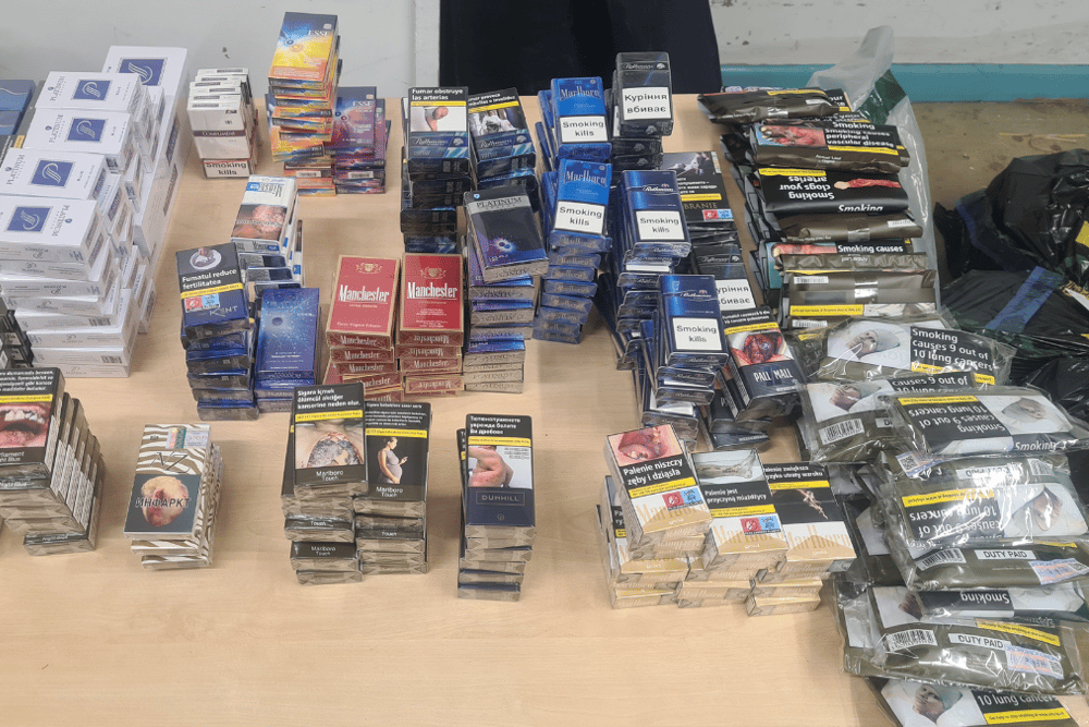 A large haul of illegal cigarettes, vapes and tobacco products have been found in raids across the North End and Fratton areas of Portsmouth.