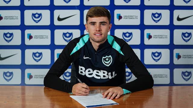 Zak Swanson has signed a new one-year deal at Fratton Park