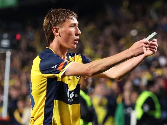 Pompey are close to signing Central Coast Mariners defender Jacob Farrell. Pic: Getty