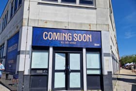 Signage goes up at a new ‘family-friendly bistro’ in Waterlooville as part of the regeneration scheme. 