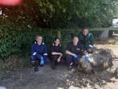 Runty the pig rescued by firefighters