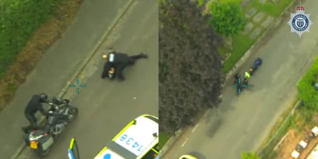 Motorcyclists are arrested after leading police on pursuits.