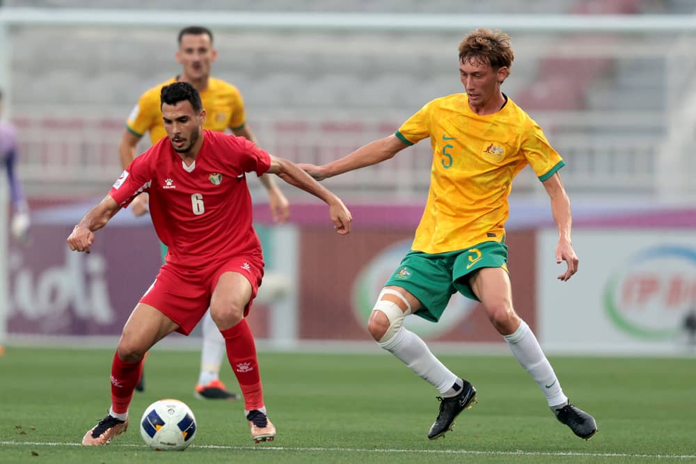Central Coast Mariners left-back Jacob Farrell is set to sign for Pompey. Pic: Getty.