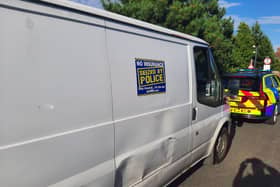 A motorist was caught driving a van on the M275 in Portsmouth without having a licence for over 20 years.