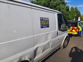 A motorist was caught driving a van on the M275 in Portsmouth without having a licence for over 20 years.