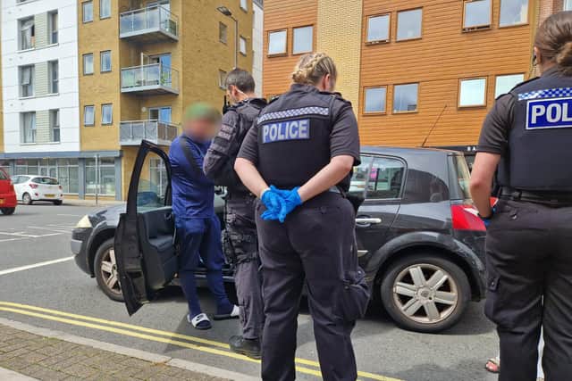 A man from Portsmouth has been arrested after two women were attacked and injured near Cosham High Street.