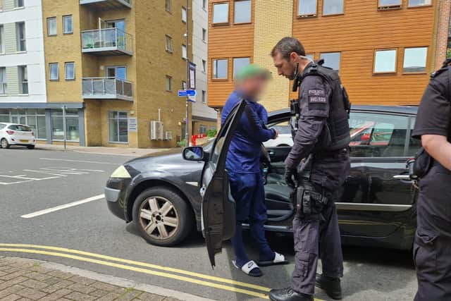A man from Portsmouth has been arrested after two women were attacked and injured near Cosham High Street.