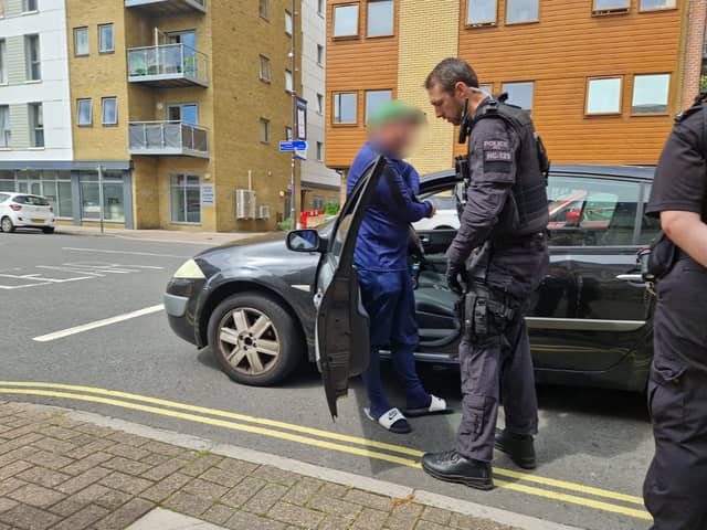 A man from Portsmouth has been arrested after two women were attacked and injured near Cosham High Street.