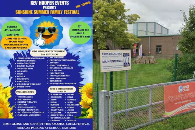A brand new family festival is heading to Cams Hill School next month in a bid to support two charities: Ickle Pickles and Sophie's Legacy.