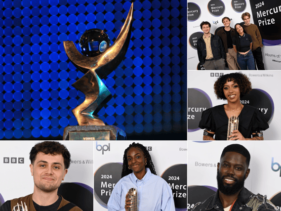 (Clockwise - top right) English Teacher, Nia Archives, Getts, Cat Burns and corto.alto are among the names nominated for this year's Mercury Prize (credit: Mercury Prize/Getty Images)