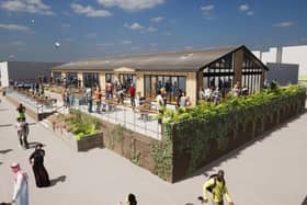 The artists impression of the boathouse restaurant in Swanwick which is set to re-open at the start of August.