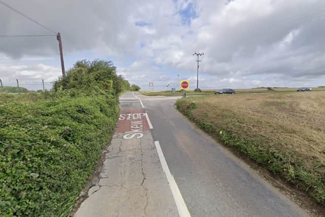 Police said the man was seen committing the indecent act in a wooded area near Skew Road, Portchester, close to the junction of Portsdown Hill Road.