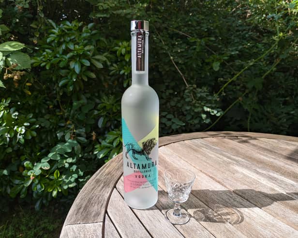 Altamura Vodka that has now launched in the UK