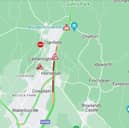 There has been a collision on the A3 Northbound before Clanfield turn off.
