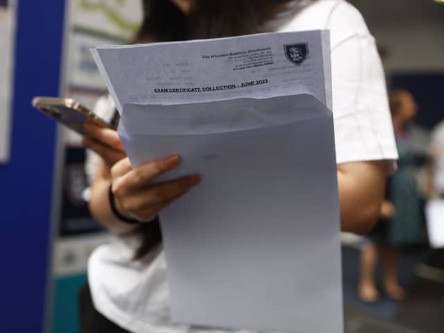 A lot can hinge of A level results (Photo: Peter Nicholls/Getty Images)