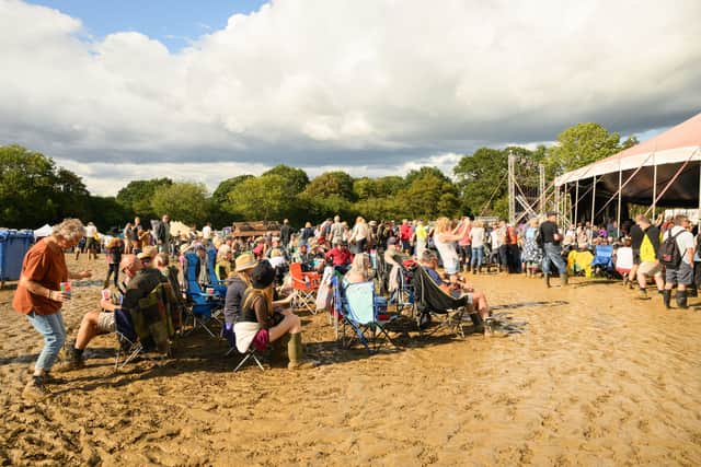 Wickham Festival is returning this week, with a new location, popular acts filling the line-up and more. Pictured is outside the Main Stage in 2023. Picture: Keith Woodland (060821-41)