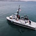 Royal Navy Motor Boat Apollo, an un-crewed surface vessel, was successfully tested in Weymouth bay, with the Royal Navy reporting "impressive" results.