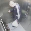 Bulldog Biscuit visibly cowers on the CCTV footage as owner Cameron Brunning subjects her to a series of assaults. 