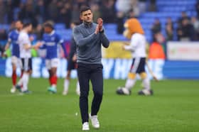Portsmouth manager John Mousinho. 