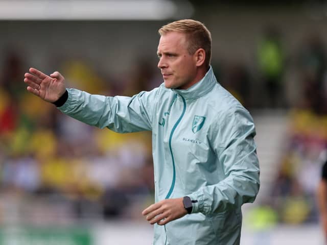 Norwich head coach Thorup has been forced to discipline star seeking club exit