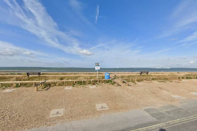 A man has died after being pulled from the water at Meon Shore in Titchfield, Fareham.