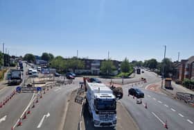 Lane closures in place in Hilsea while SGN carry out work to upgrade the gas network