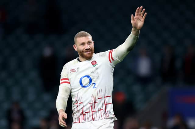 Nick Isiekwe made three appearances for England's Rugby Union side within 12 months of heart surgery. Picture: Catherine Ivill/Getty Images
