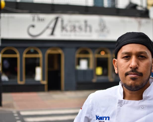Faz Ahmed, co-owner and chef of The Akash, on Albert Road won Creative Chef of the Year live on Bangladesh television.
